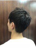 爽やかショートヘア　ヒロ銀座/田町床屋/田町理容室/田町