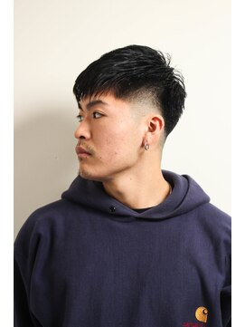 レンゲン(LENGEN) 七三オールバックかき上げヘアコンマヘア９６