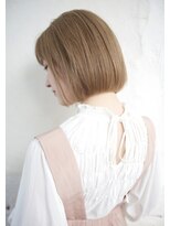 クレドガーデン 西新井店(CRED GARDEN)&nbsp;フレンチガーリー/Aラインミニボブ×ヌーディベージュ西新井n