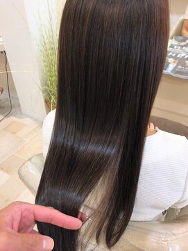 サイン(SIGN) 髪質改善縮毛矯正/20代30代40代/江渡裕司/ショコラベージュ