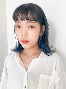 シーバイラヴィズム 万代店(Sea by LUVISM) 切りっぱなしミディアム