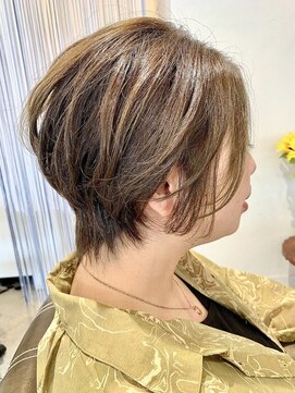 ヘアーデザイン ベルタ(Hair Design BELTA) 艶カラー/レイヤーショート/大人ショートボブ