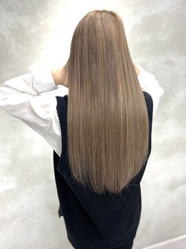 アルマバイロサ(ALMA by ROSA) ハイベージュカラー×シールエクステ　担当SE-YA