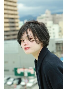 ボアップ(boappu) #ショートヘア#ハンサムショート#マッシュショート