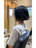 ぱっつんボブ
