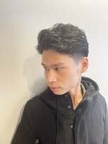 銀座マツナガ 神田店&nbsp;20代30代メンズツイストパーマ束感トラッドオシャレ感ショート