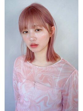 ロッジアート(Lodge art) pail pink × bob