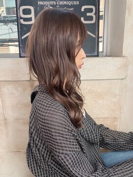 ニスル 町田店(NISURU) 似合わせカット/大人ガーリー/ダークアッシュ/着物/町田/町田駅