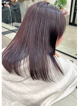 ソソ(soso) 【soso 伊勢田】柔らかピンクブラウン【横浜/ブリーチ】