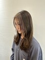 ヘアデザイン プティパ(Hair Design petit-pas) フェイスフレーミング×チョコレートカラー