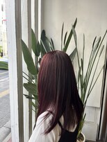 アン(Hair make un)&nbsp;【ダブルカラー】レッドブラウン♪