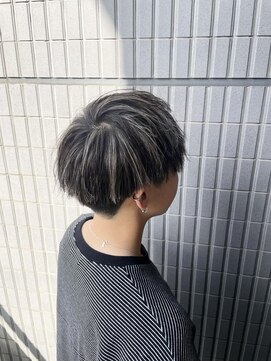 アオ(AO。) メンズハイライト/コントラストハイライト/アッシュ