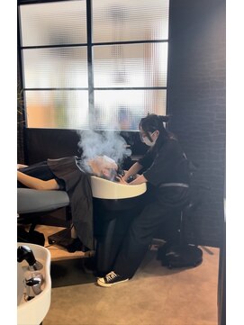 ヘアアトリエ ナイン(hair atelier nine) メルティーカラー/似合わせカット/ウェーブミディアム/福島市