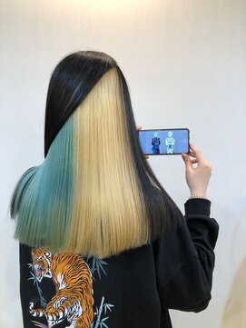 トーキョー オタクヘアー(TOKYO OTAKU HAIR) あんスタ 日々樹渉 天祥院英智 インナーカラー 推しからー
