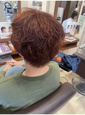 ブリーチ無し　キャロットオレンジカラー