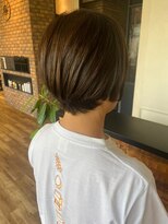 ヴァン カウンシル 王子(VAN COUNCIL)&nbsp;大人の艶髪ショートボブ 秋の美肌カラー診断でに合わせカラー#3