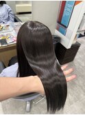 艶髪に変わる髪質改善ストレート