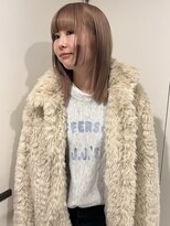 ペレ 梅田(PELE)&nbsp;黒髪/ボブルフ/ネビージュ/小顔/ワンレン/梅田/髪質改善/前髪