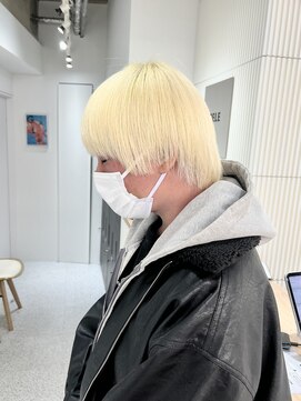 メンズペレ 渋谷(MEN'S PELE) ニュアンスパーマ/韓国マッシュ/スパイキーショート/渋谷