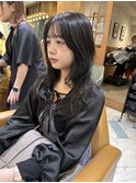 メルティカラーフェミニンロング似合わせカットレイヤーカット