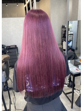 シエンゴールド(CIEN gold) ピンクカラー/ピンクラベンダー/暖色カラー#浜松駅#カラー