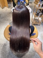 ロンド シャルム 吉祥寺(Lond charme) デジタルパーマレイヤーカット顔周り前髪ミディアムロング吉祥寺