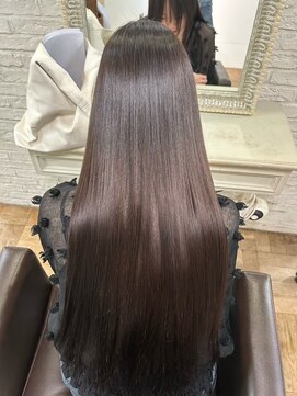 エクファ ヘア リゾート 大津 瀬田店(ex-fa hair resort) イメチェン/ホワイトブロンド/外ハネボブ/美髪/大津/瀬田