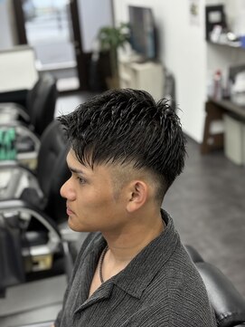 クリッパーズ ベリーショートツーブロック