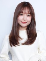 サロン ハナノ(Salon Hanano)&nbsp;レイヤーカットザクザクレイヤー20代30代明るめオリーブベージュ