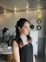 イェスオキナワ(yes okinawa)&nbsp;ハーフアップアレンジ