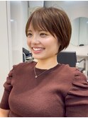 似合わせカット30代40代50代ショートボブくびれレイヤーカット