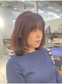 レイヤーカット/透明感カラー/髪質改善/顔まわりカット