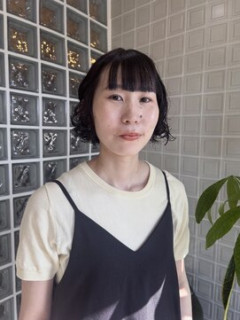 ボアップ 新居浜店(boappu) #ミニボブパーマ