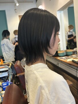 モップス 金沢文庫店(MOPS) シャギー、ハッシュウルフ