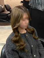 フィーネ(Fi-Ne) プルエクステ/オリーブベージュカラー