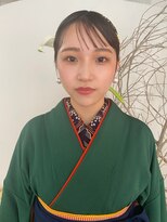 プロス(Pros)&nbsp;表参道/ブリーチなし／レイヤーカット/ヘアセット