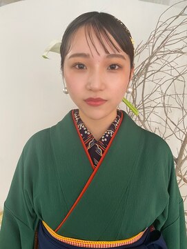 プロス(Pros) 表参道/ブリーチなし／レイヤーカット/ヘアセット