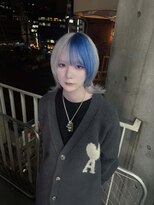 アールイーバイインク 渋谷(Re. by INK.)&nbsp;ウルフカット/ハイトーン/ミディアムウルフ/ハッシュカット