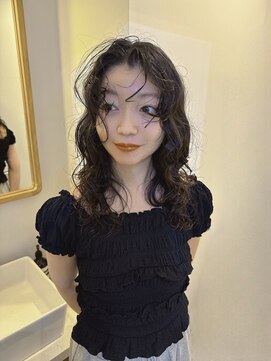 ノットバイベル 大宮(knot by belle) ◎パーマ/レイヤー/ミディアム/ココアベージュ/小顔/黒髪/大宮駅