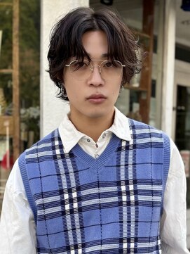 ラパンセヴェールメンズ 栄(LA PENSEE VERT MEN'S) センターパート