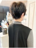 福山Caary20代30代40代50代60代ショートヘア小顔補正立体カット