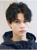 仙台センターパートニュアンスパーマフェザーパーマ刈り上げなし