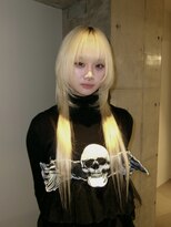 ミース(MIES) ハッシュカット/デザインカラー/なんば/担当者ミナリ