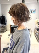 ウツギ(UTSUGI) ゆるふわパーマスタイル