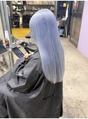 色落ちブロンド【ライトブルー】