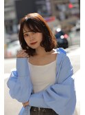銀座美容室/レイヤーカット/イメチェン/ホワイトブロンド/東銀