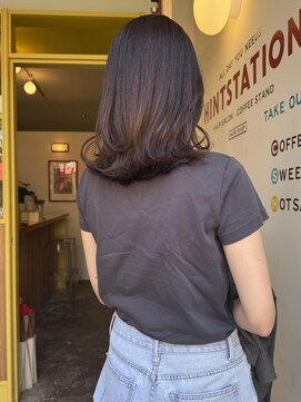 ヒントステーション(HINTSTATION) 〈浅草 半個室〉くびれミディ×オリーブブラウン