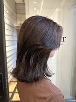 ラボヌールヘアーレーヴ 池袋店(La Bonheur hair reve)&nbsp;ブラウンベージュ/ミディアムレイヤー/似合わせカット/佐藤