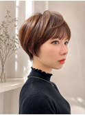 ◎束感コンパクトマッシュショート