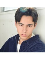 men's nuugy ツーブロックshort (ウルフ　カルマパーマ)